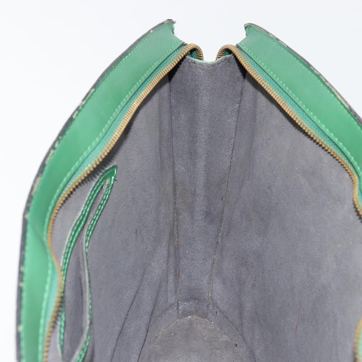 Louis Vuitton LOUIS VUITTON Epi Saint Jacques Hand Bag Green M52274 LV Authentic 168866