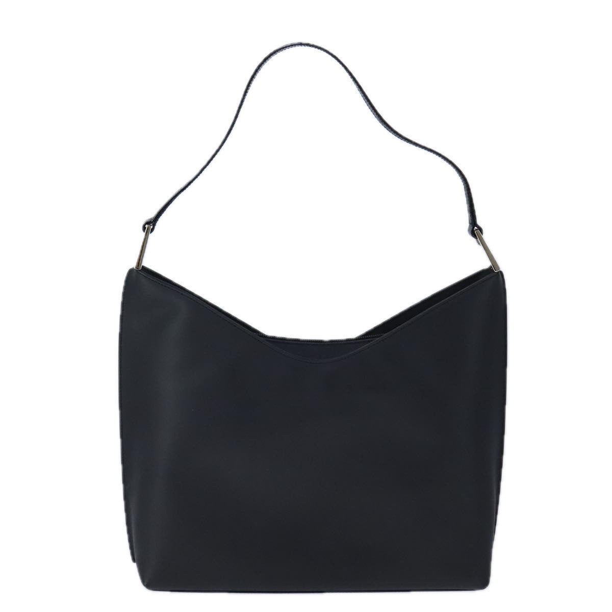 Gucci GUCCI Shoulder Bag Patent Leather Black Silver 001 3017 002058 Authentic yk16254