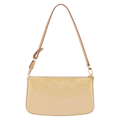 Louis Vuitton LOUIS VUITTON Vernis Pochette Accessoires Rose Angelique M90072 LV Authentic ep11176 Bag