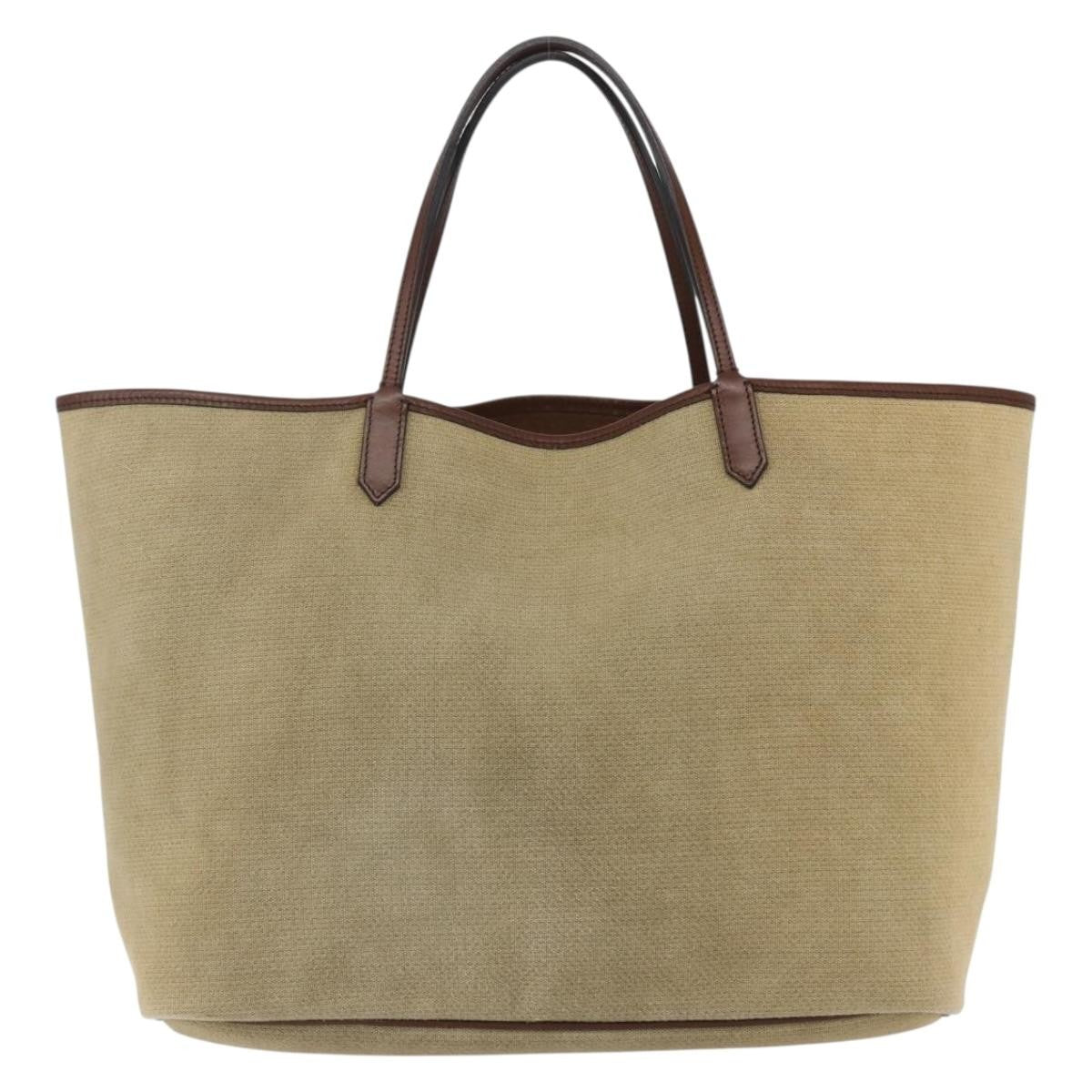 Givenchy GIVENCHY Tote Bag Canvas Beige Authentic ka1015
