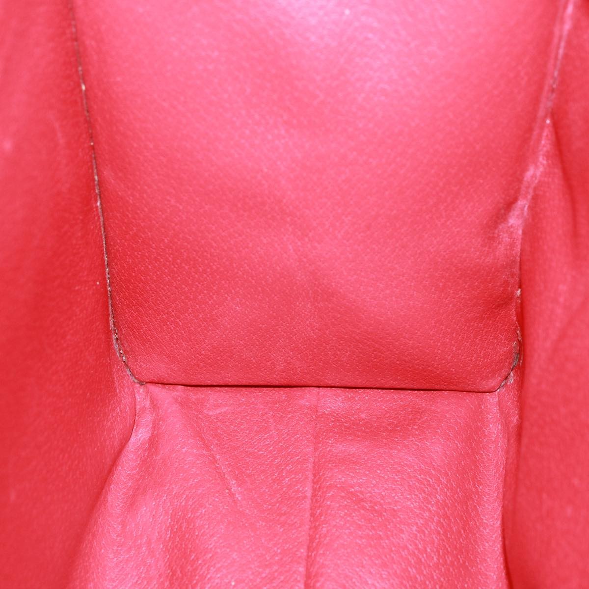 Celine CELINE Shoulder Bag Leather Red Authentic bs15049