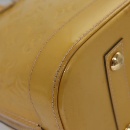 Louis Vuitton LOUIS VUITTON Monogram Vernis Alma PM Hand Bag 2way Dunne M90170 LV Authentic KD187
