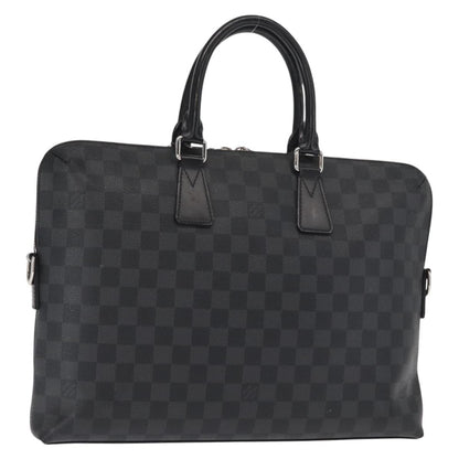 Louis Vuitton LOUIS VUITTON Damier Graphite Porte Documents Jules Bag 2way N48224 Authentic ka1086