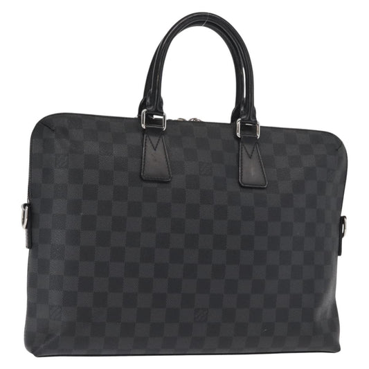 Louis Vuitton LOUIS VUITTON Damier Graphite Porte Documents Jules Bag 2way N48224 Authentic ka1086