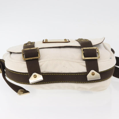 Louis Vuitton LOUIS VUITTON Antigua Buzzus PM Shoulder Bag Beige Brown M40042 LV Authentic bs24988