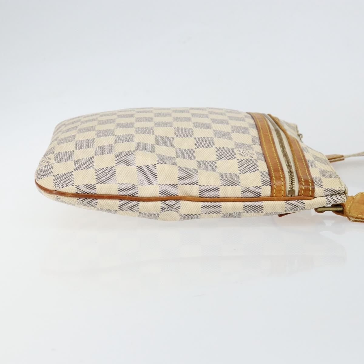 Louis Vuitton LOUIS VUITTON Damier Azur Pochette Bosphore Shoulder Bag N51112 LV Authentic BA7009