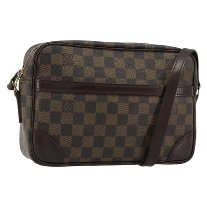 Louis Vuitton LOUIS VUITTON Damier Ebene Trocadero 27 Shoulder Bag SPO N48085 LV Authentic 180428