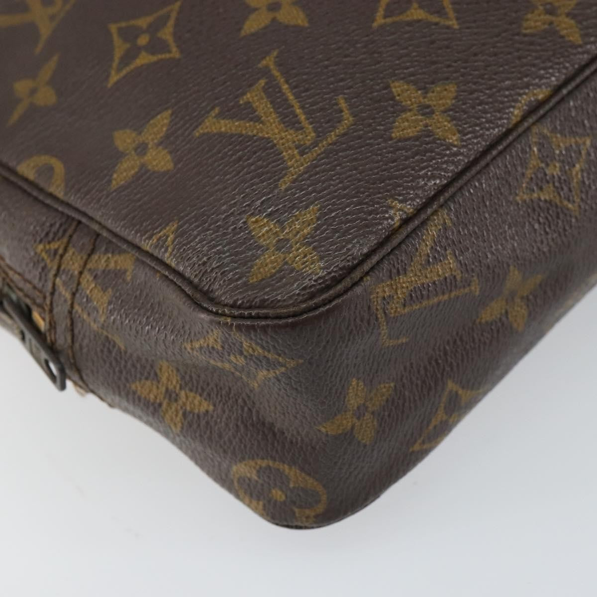 Louis Vuitton LOUIS VUITTON Monogram Trousse Toilette 23 Clutch Bag M47524 LV Authentic 160935