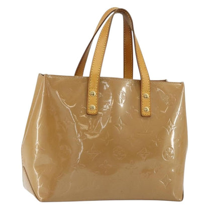 Louis Vuitton LOUIS VUITTON Monogram Vernis Reade PM Hand Bag Noisette M91334 LV Authentic BA12809