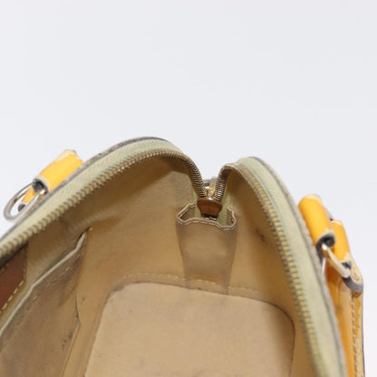 Louis Vuitton LOUIS VUITTON Monogram Vernis Alma PM Hand Bag Citrin M90101 LV Authentic 168034