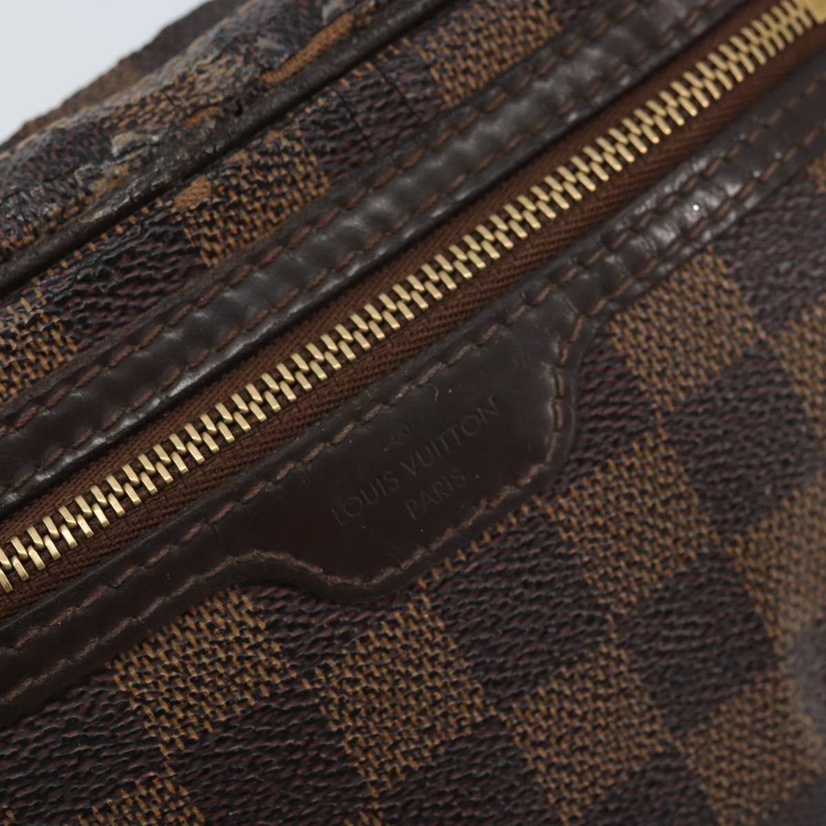 Louis Vuitton LOUIS VUITTON Damier Ebene Pochette Billets Macau Clutch Bag N61739 Authentic BA11690