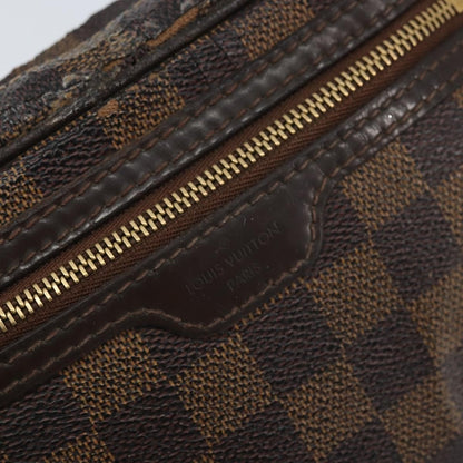 Louis Vuitton LOUIS VUITTON Damier Ebene Pochette Billets Macau Clutch Bag N61739 Authentic BA11690