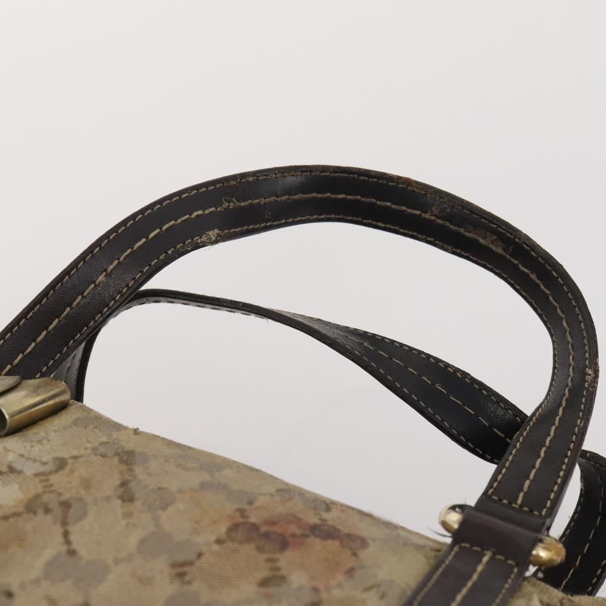 Gucci GUCCI GG Supreme GG Crystal Hand Bag PVC 3 Set Beige Authentic 174861