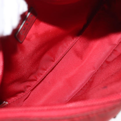 Prada PRADA Hand Bag Nylon Red Authentic 153880