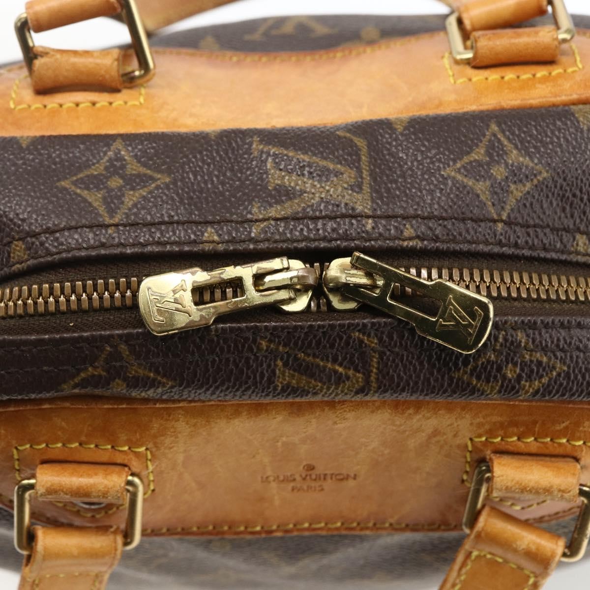 Louis Vuitton LOUIS VUITTON Monogram Excursion Hand Bag M41450 LV Authentic BA11094