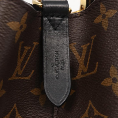 Louis Vuitton LOUIS VUITTON Monogram Neonoe Shoulder Bag Black M44020 LV Authentic ka1907