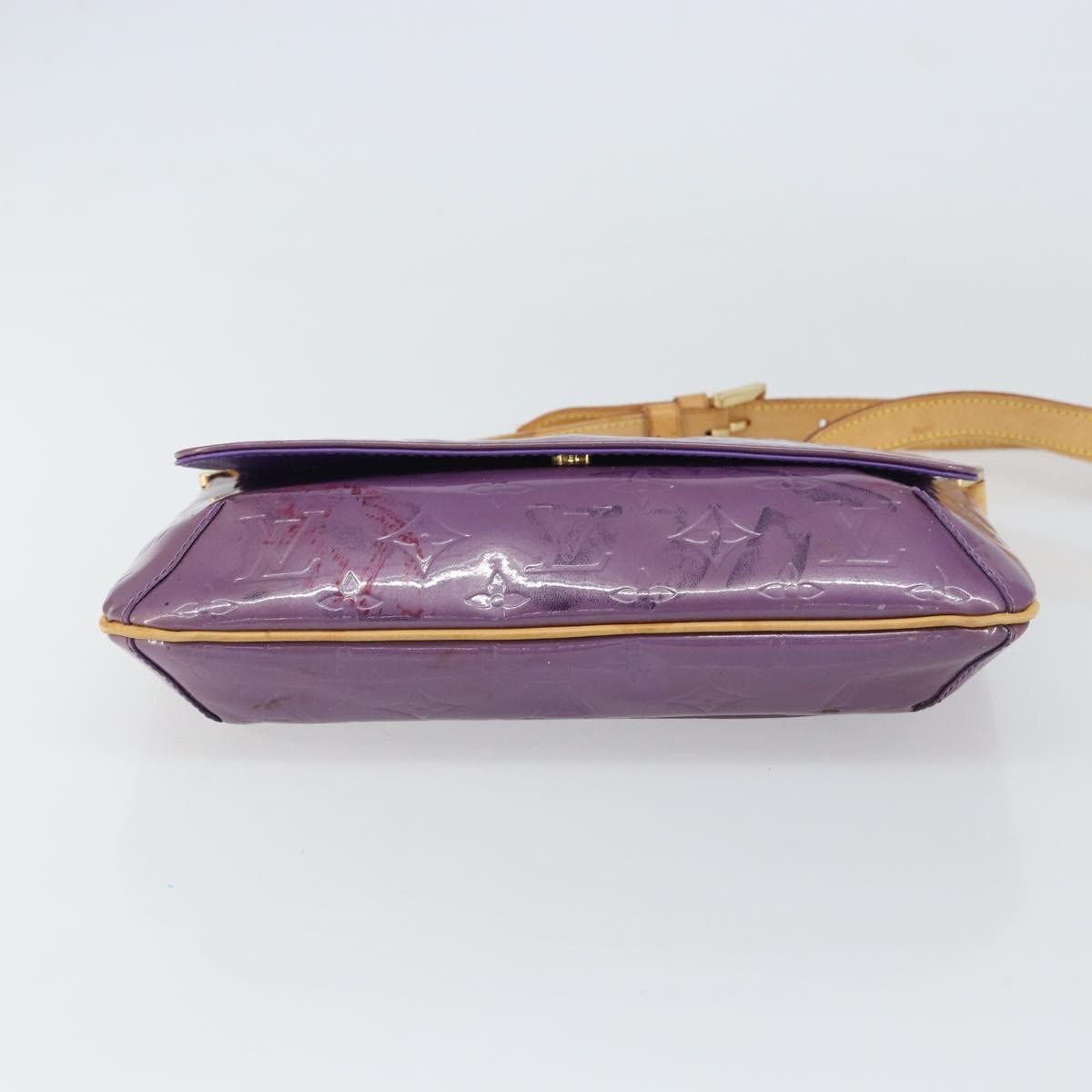 Louis Vuitton LOUIS VUITTON Monogram Vernis Thompson Street Bag Viole M91095 LV Authentic 161428