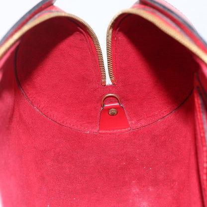 Louis Vuitton LOUIS VUITTON Epi Soufflot Hand Bag Red M52227 LV Authentic mr1713V