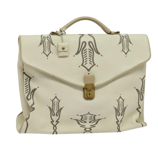 BOTTEGAVENETA BOTTEGAVENETA BOTTEGA VENETA Hand Bag Leather White Gold Authentic bs25987