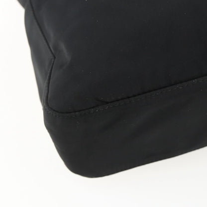 Prada PRADA Chain Shoulder Bag Nylon Black Authentic 170424