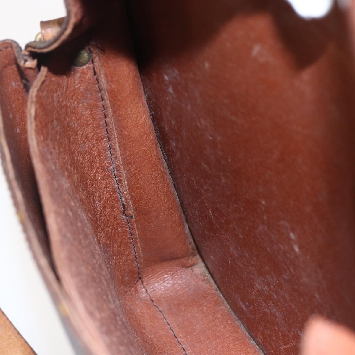 Louis Vuitton LOUIS VUITTON Monogram Cartouchiere GM Shoulder Bag Vintage M51252 Authentic 145229