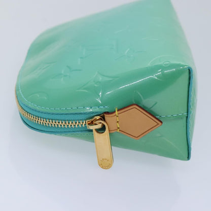 Louis Vuitton LOUIS VUITTON Monogram Vernis Pochette CosmeticPouch Tyu Luco Words Authentic 91172V Bag