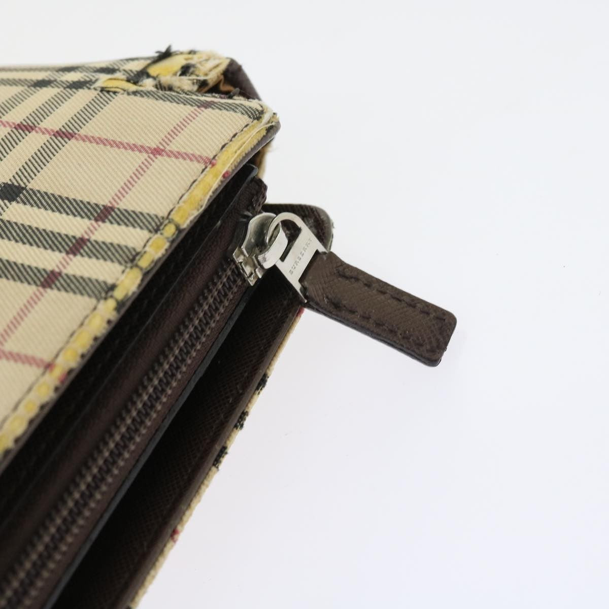 Burberry BURBERRY Nova Check Tote Bag Canvas Beige Authentic 56398