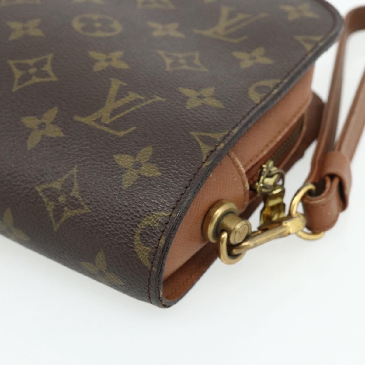 Louis Vuitton LOUIS VUITTON Monogram Orsay Clutch Bag M51790 LV Authentic 120655