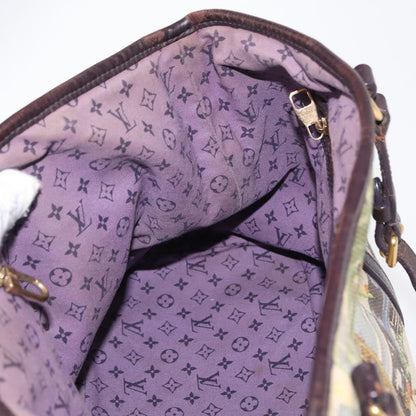 Louis Vuitton LOUIS VUITTON Eyeall Cabas PM Promenade Bag Canvas Purple M93771 LV Authentic 162827