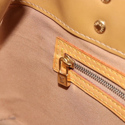 Louis Vuitton LOUIS VUITTON Monogram Vernis Reade PM Hand Bag Noisette M91334 LV Authentic BA12809