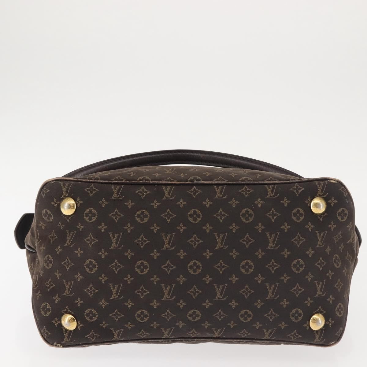 Louis Vuitton LOUIS VUITTON Monogram Idylle Ballad PM Tote Bag Dark Brown M40573 Authentic 144172