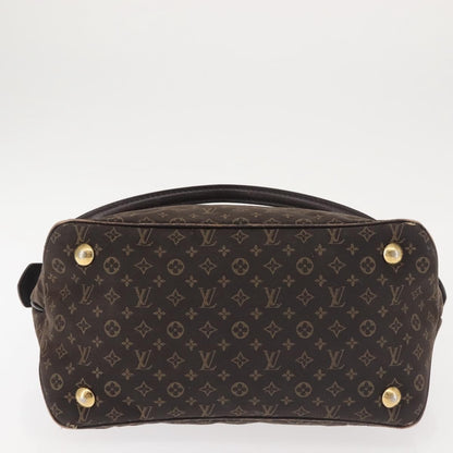 Louis Vuitton LOUIS VUITTON Monogram Idylle Ballad PM Tote Bag Dark Brown M40573 Authentic 144172