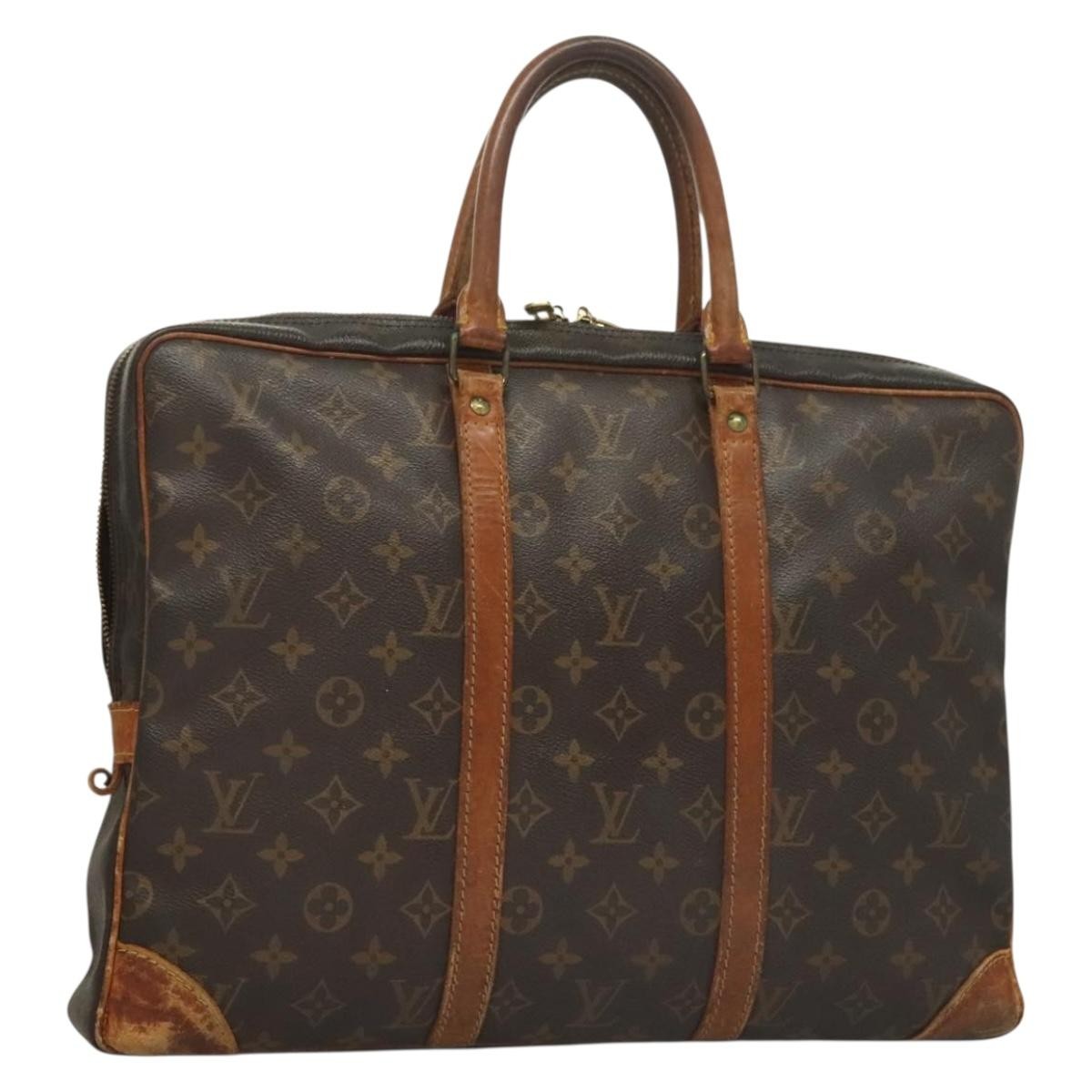 Louis Vuitton LOUIS VUITTON Monogram Porte Documents Voyage Business Bag M52005 LV Authentic ti3285