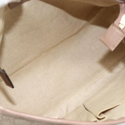 Gucci GUCCI GG Supreme Tote Bag PVC 2way Beige Gold 353440 Authentic 178185