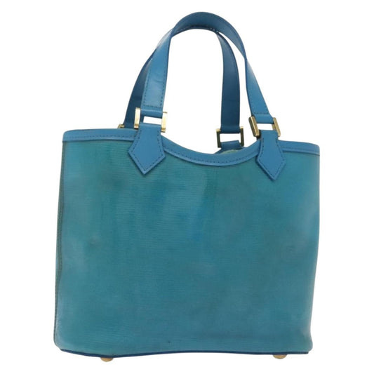 Louis Vuitton LOUIS VUITTON Epi Plage Mini Lagoon Bay Hand Bag Blue M92472 LV Authentic ep10332