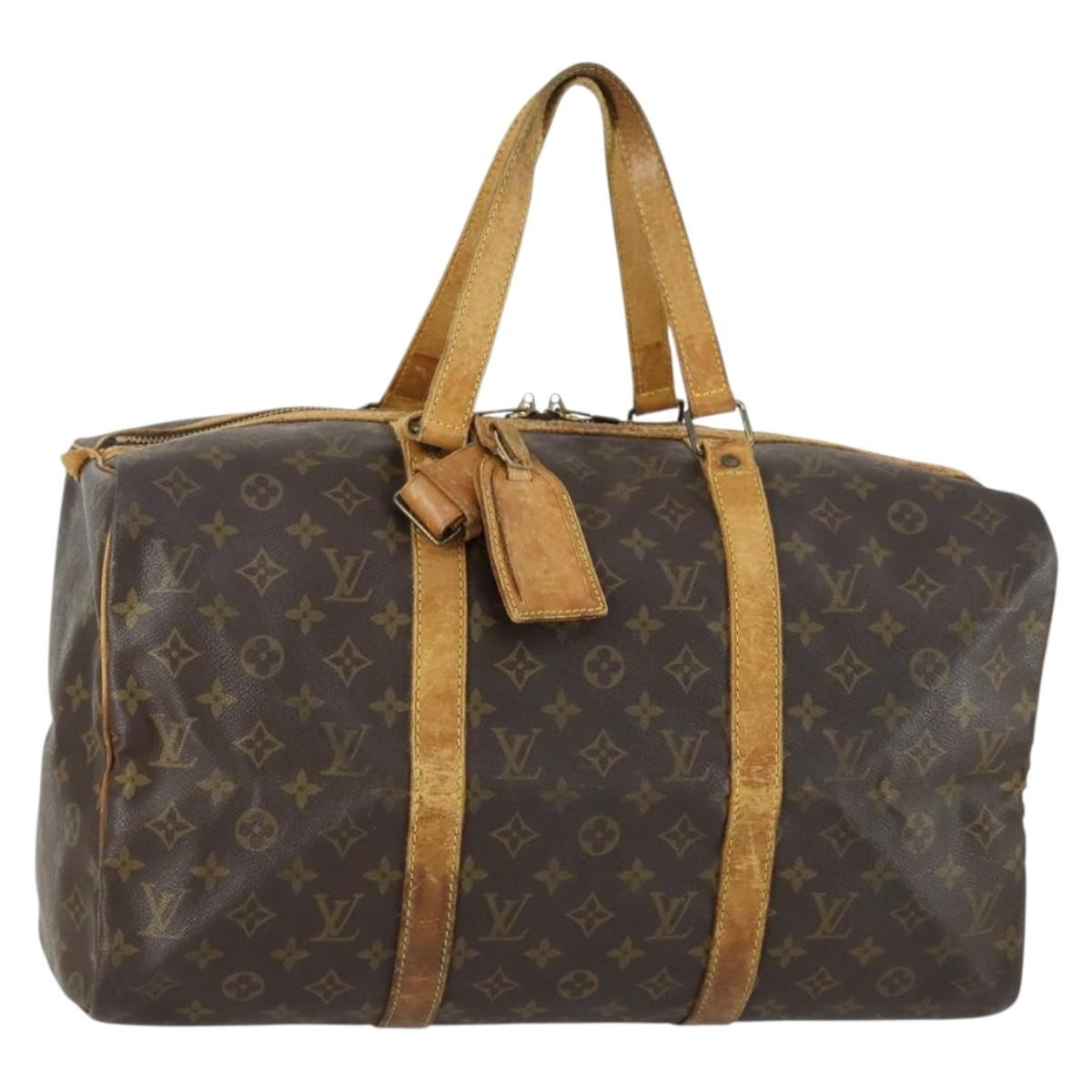Louis Vuitton LOUIS VUITTON Monogram Sac Souple 45 Boston Bag M41624 LV Authentic 159241