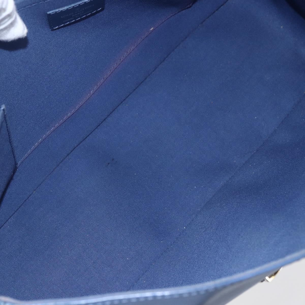 Louis Vuitton LOUIS VUITTON Epi Segur MM Hand Bag Myrtille M5886G LV Authentic 145467