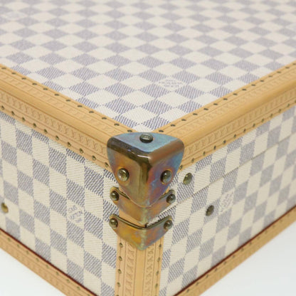 Louis Vuitton LOUIS VUITTON Damier Azur Cotteville 45 Trunk SPO LV Authentic 38808SM Bag