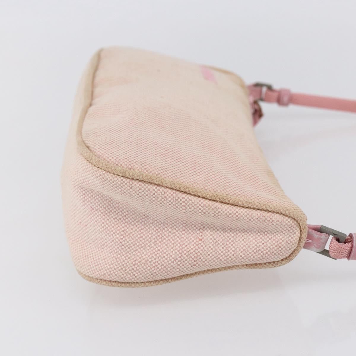 Prada PRADA Sports Accessory Pouch Canvas Pink Authentic 152004 Bag