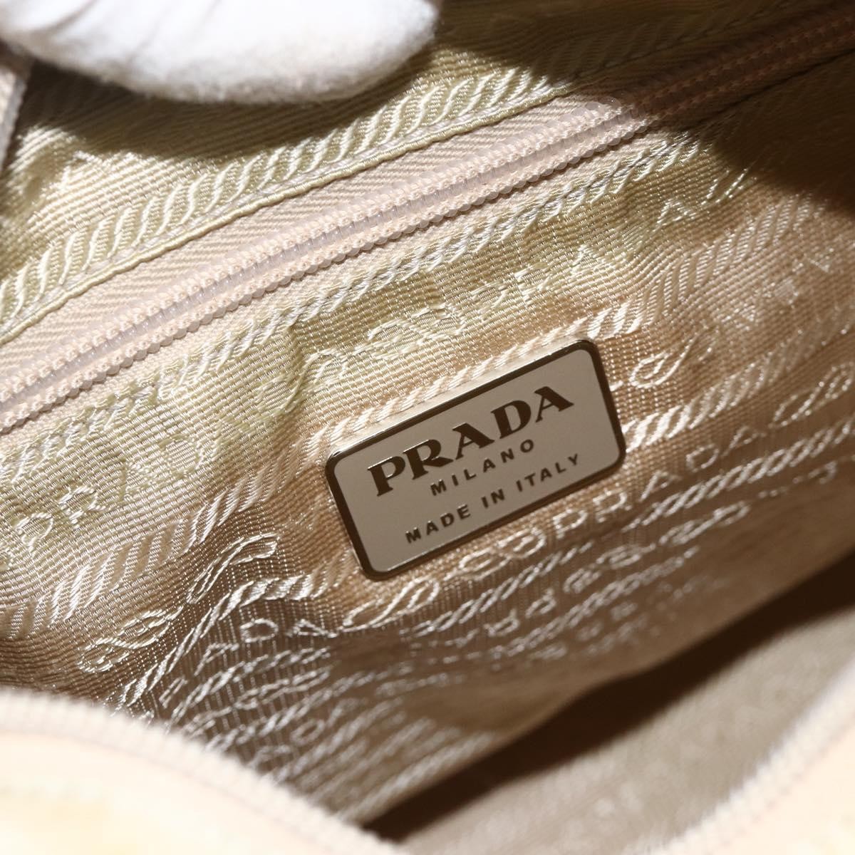 Prada PRADA Tote Bag Nylon Pink Authentic AMZ340