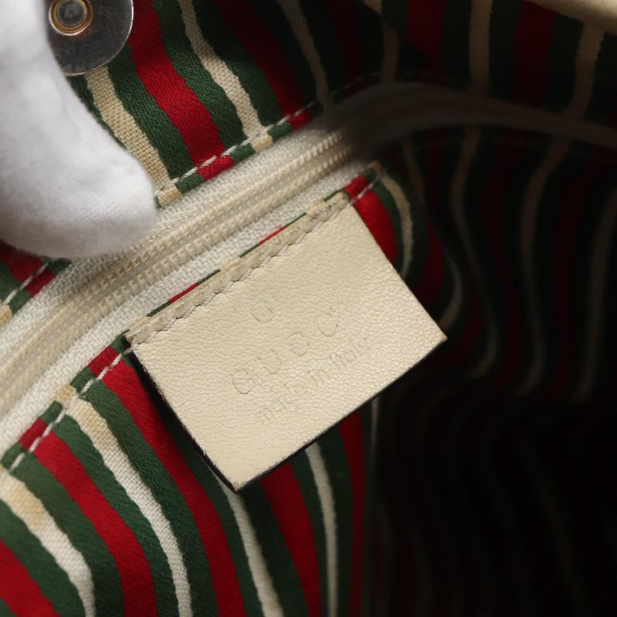Gucci GUCCI GG Canvas Tote Bag Beige Gold 169946 Authentic BA9932