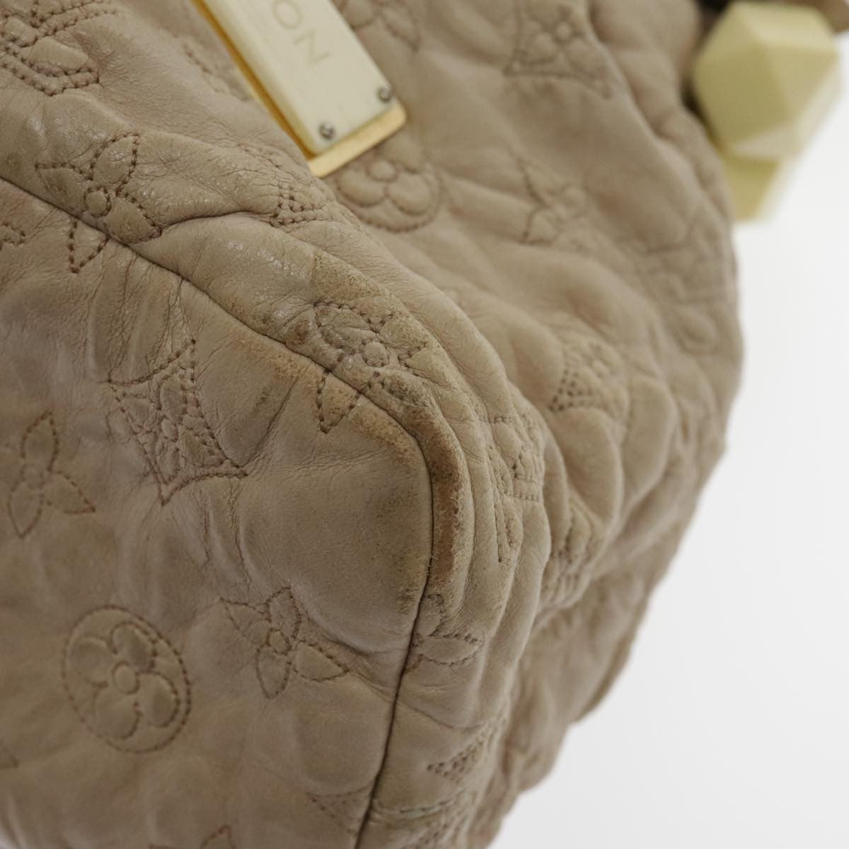 Louis Vuitton LOUIS VUITTON Monogram Orump Stratus PM Shoulder Bag Beige M95419 Authentic bs18758