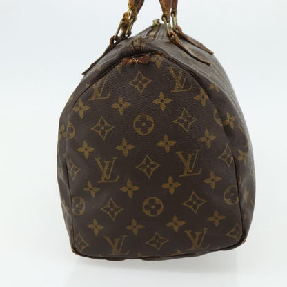 Louis Vuitton LOUIS VUITTON Monogram Speedy 30 Hand Bag M41526 LV Authentic bs34784