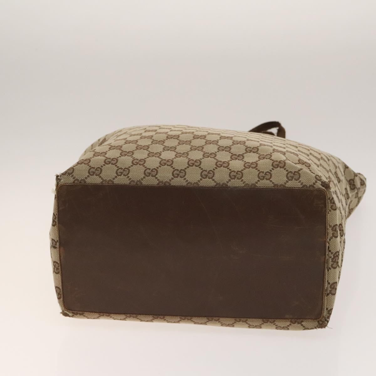 Gucci GUCCI GG Canvas GG Plus Supreme Shoulder Bag PVC 3 Set Beige Authentic ti3417