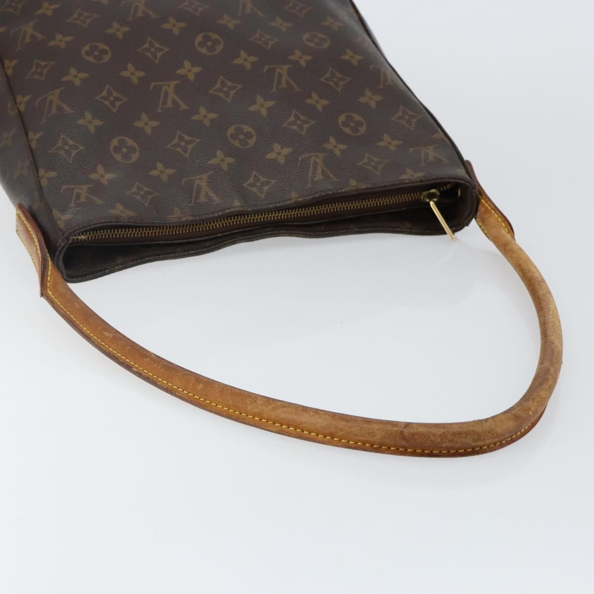 Louis Vuitton LOUIS VUITTON Monogram Looping GM Shoulder Bag M51145 LV Authentic BA5893