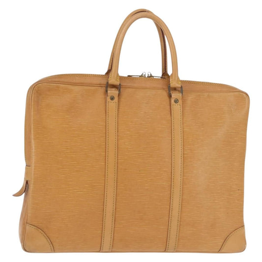 Louis Vuitton LOUIS VUITTON Epi Porte Documents Voyage Business Bag Beige M54476 Authentic th6381
