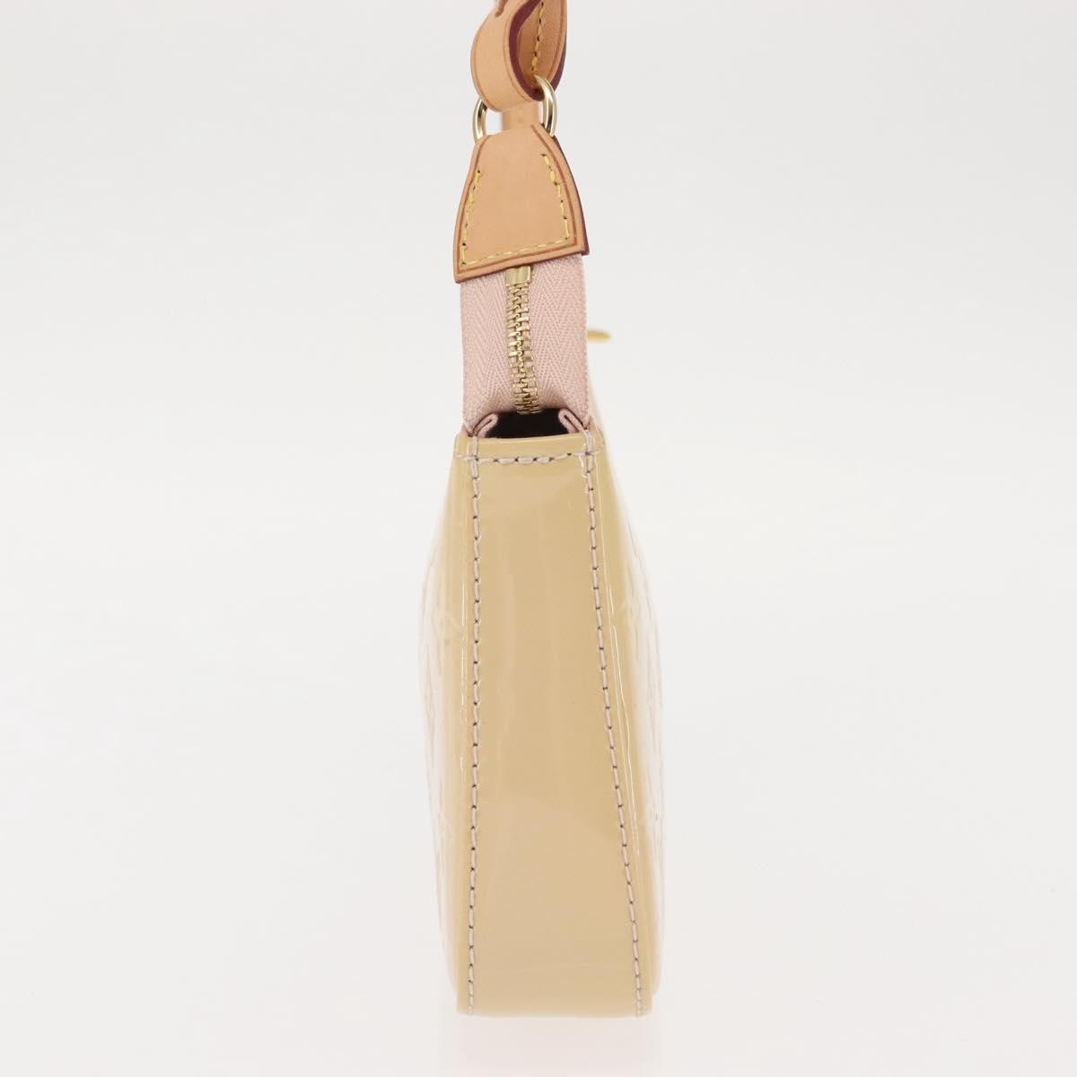 Louis Vuitton LOUIS VUITTON Vernis Pochette Accessoires Rose Angelique M90072 LV Authentic ep11176 Bag