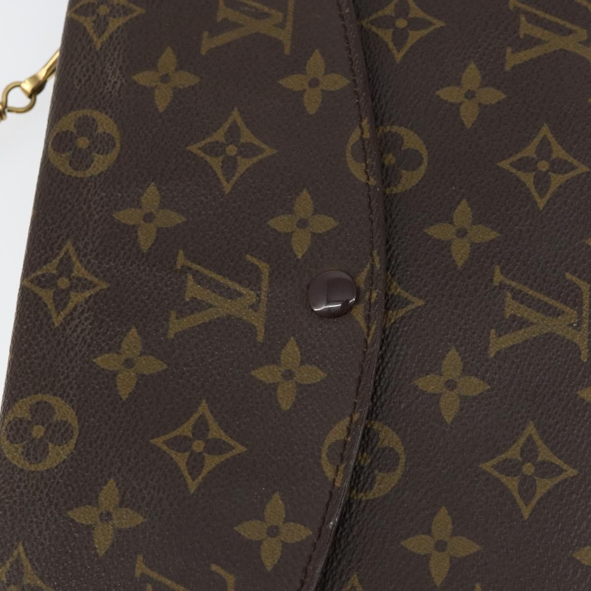 Louis Vuitton LOUIS VUITTON Monogram Double Rabat Shoulder Bag M51815 LV Authentic yk19818