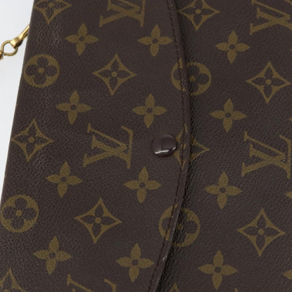 Louis Vuitton LOUIS VUITTON Monogram Double Rabat Shoulder Bag M51815 LV Authentic yk19818