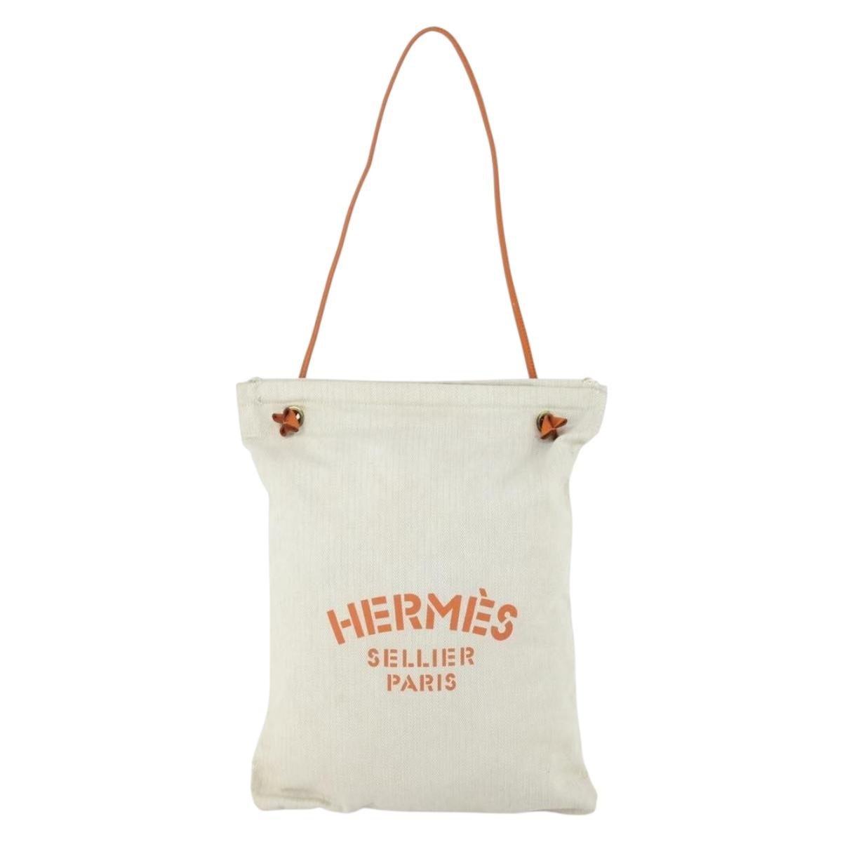 Hermès Hermès HERMES Aline PM Shoulder Bag Cotton Beige Gold Authentic 161728